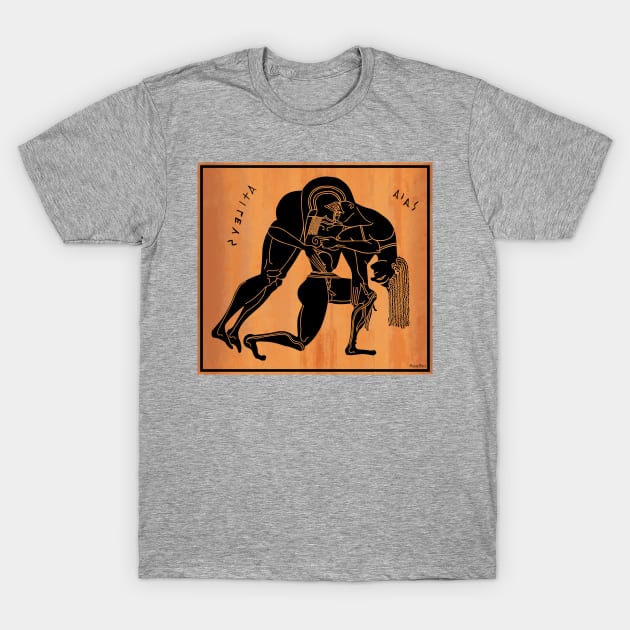 Ajax & Achilles T-Shirt by Mosaicblues